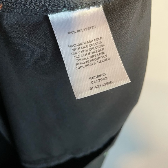 BP. Nordstrom Rack Floral Short Skirt Small Black Ruched Ruffles NWT - Picture 6 of 7